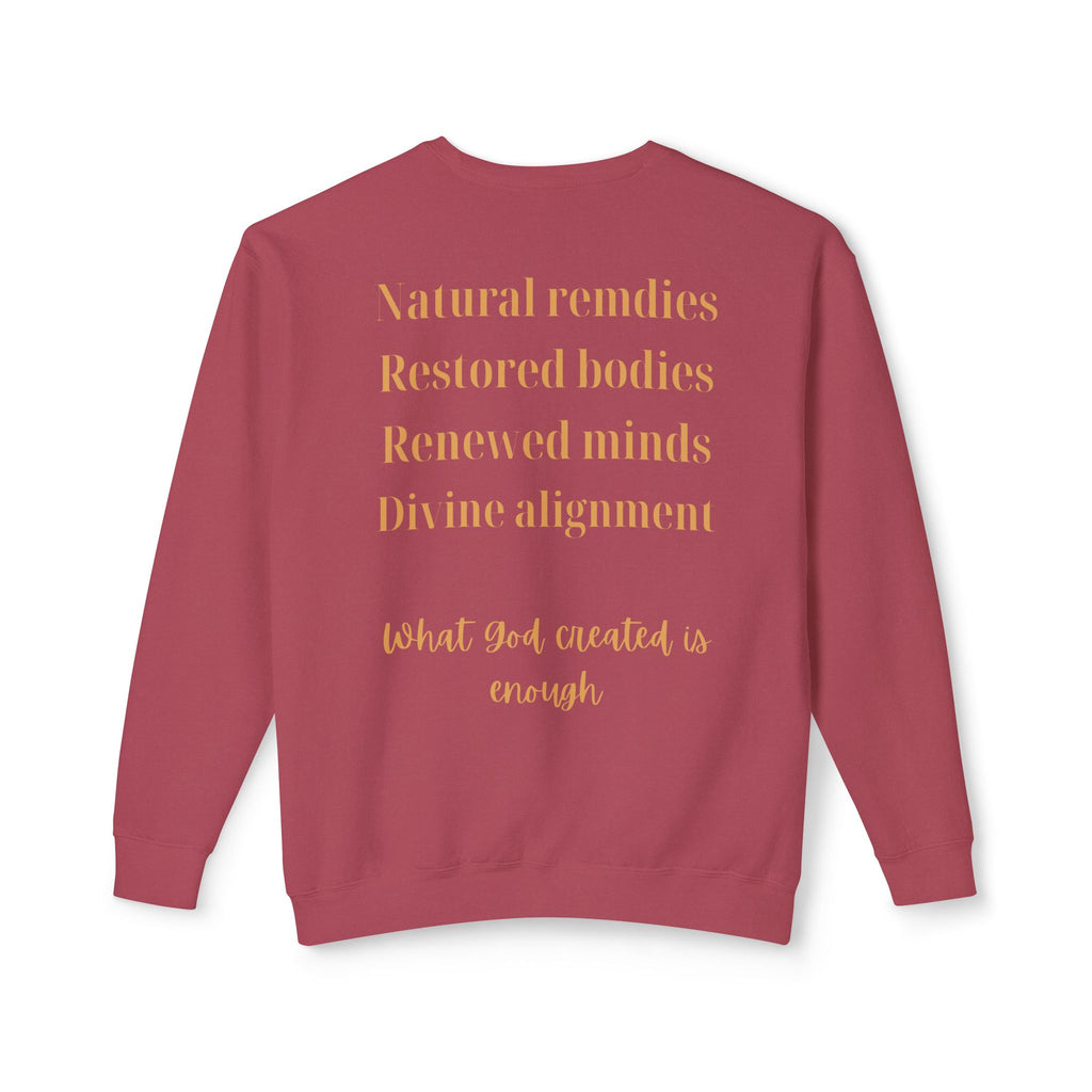 Marpé Emunah — Divine Alignment Crewneck