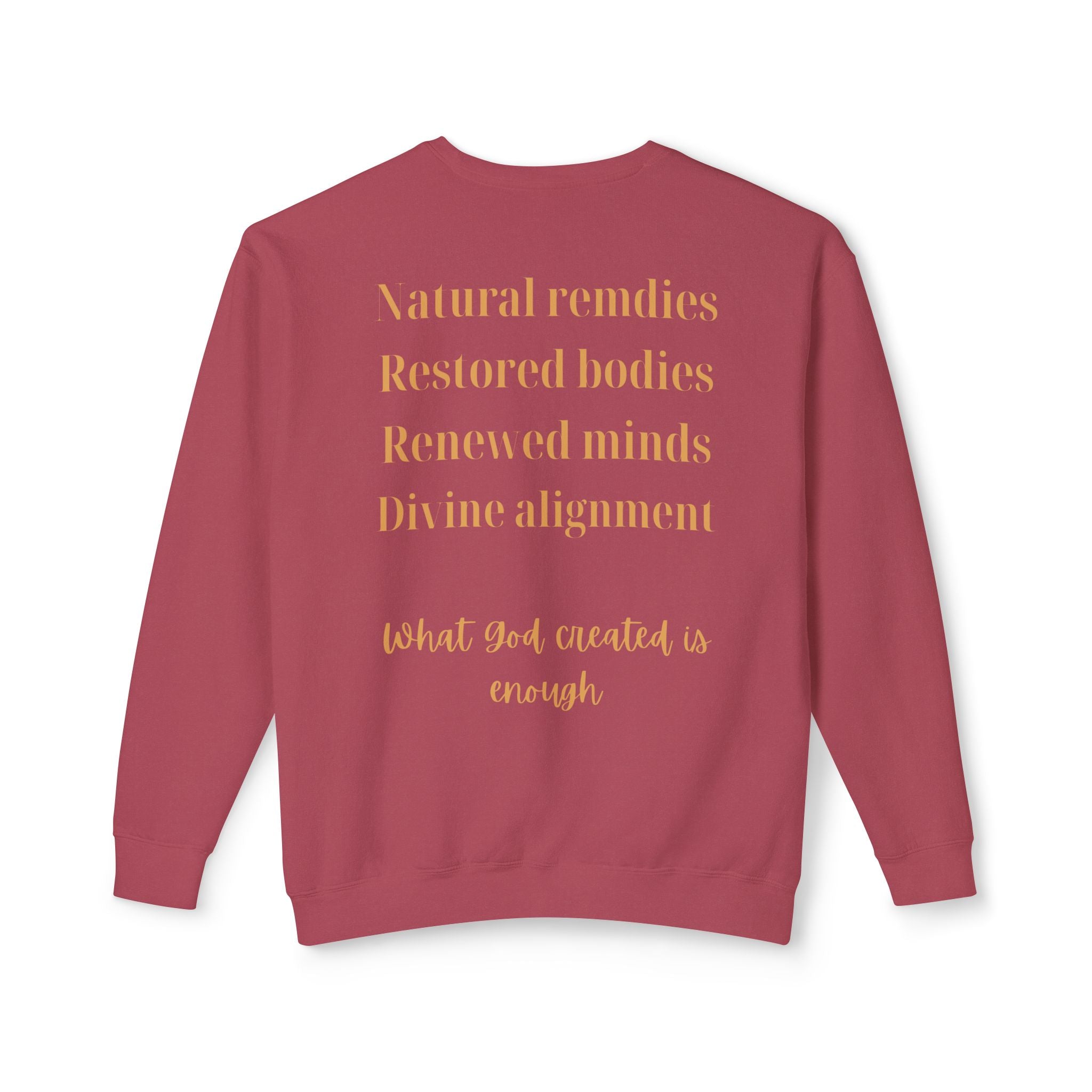 Marpé Emunah — Divine Alignment Crewneck
