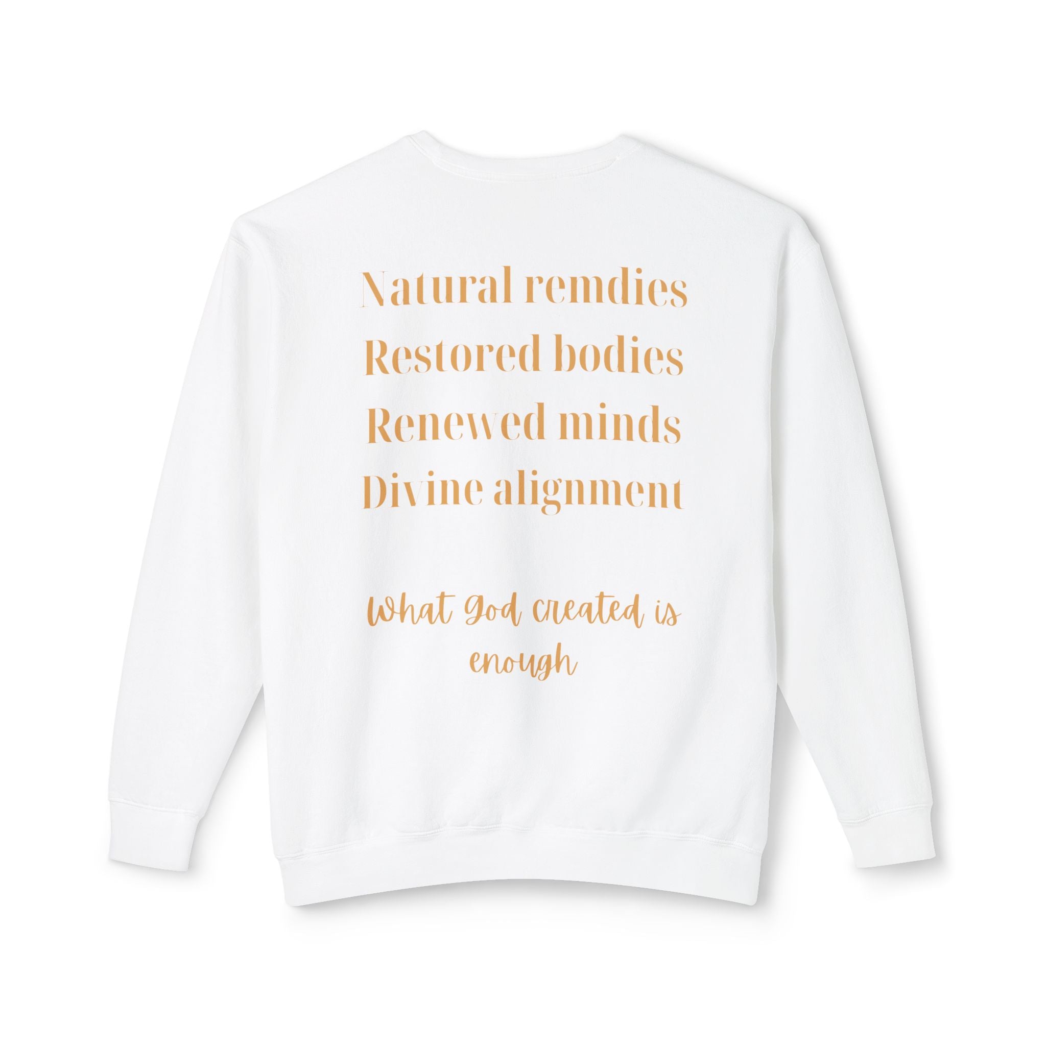 Marpé Emunah — Divine Alignment Crewneck