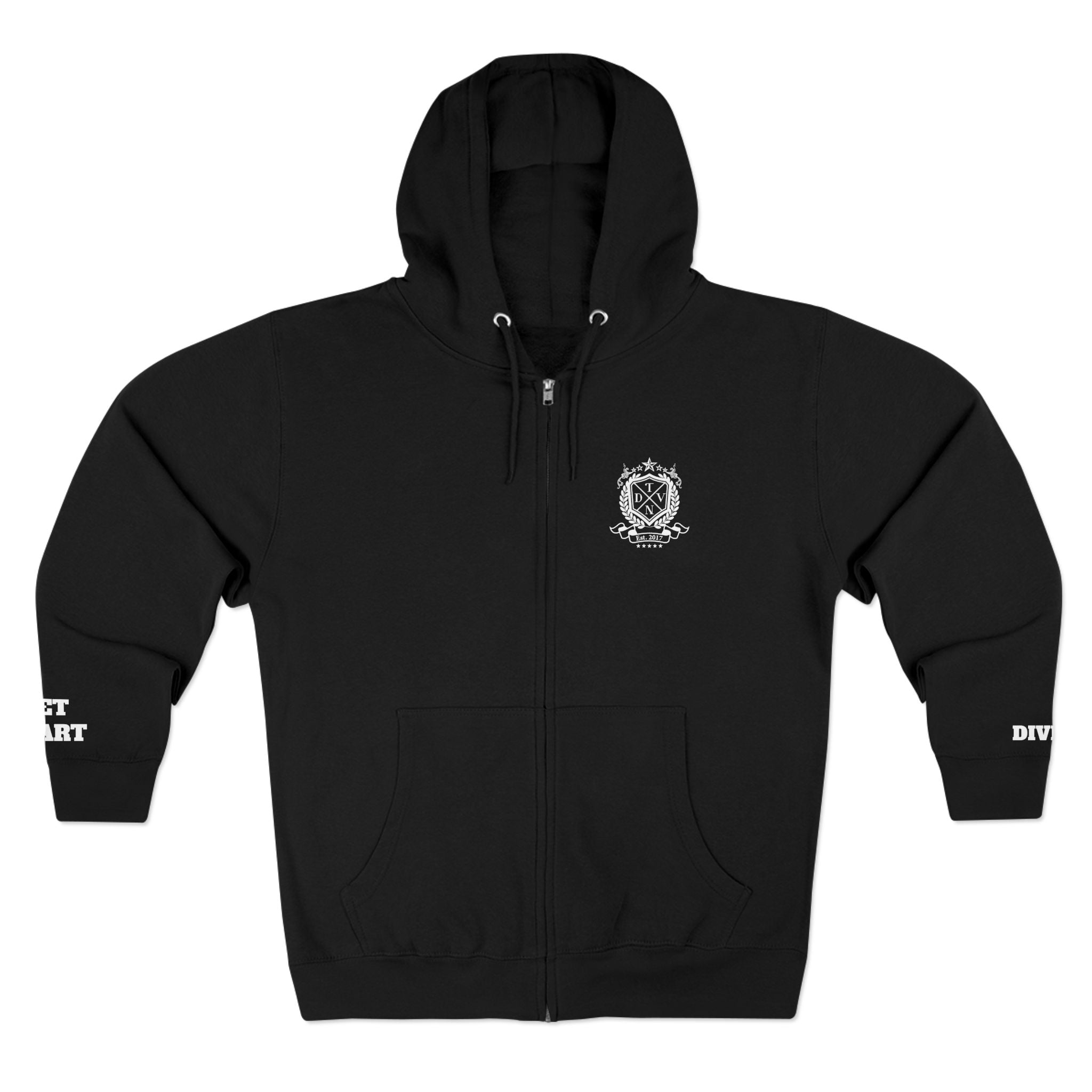 Legacy. Discipline. Excellence. - The TDVN Brand Zip Hoodie