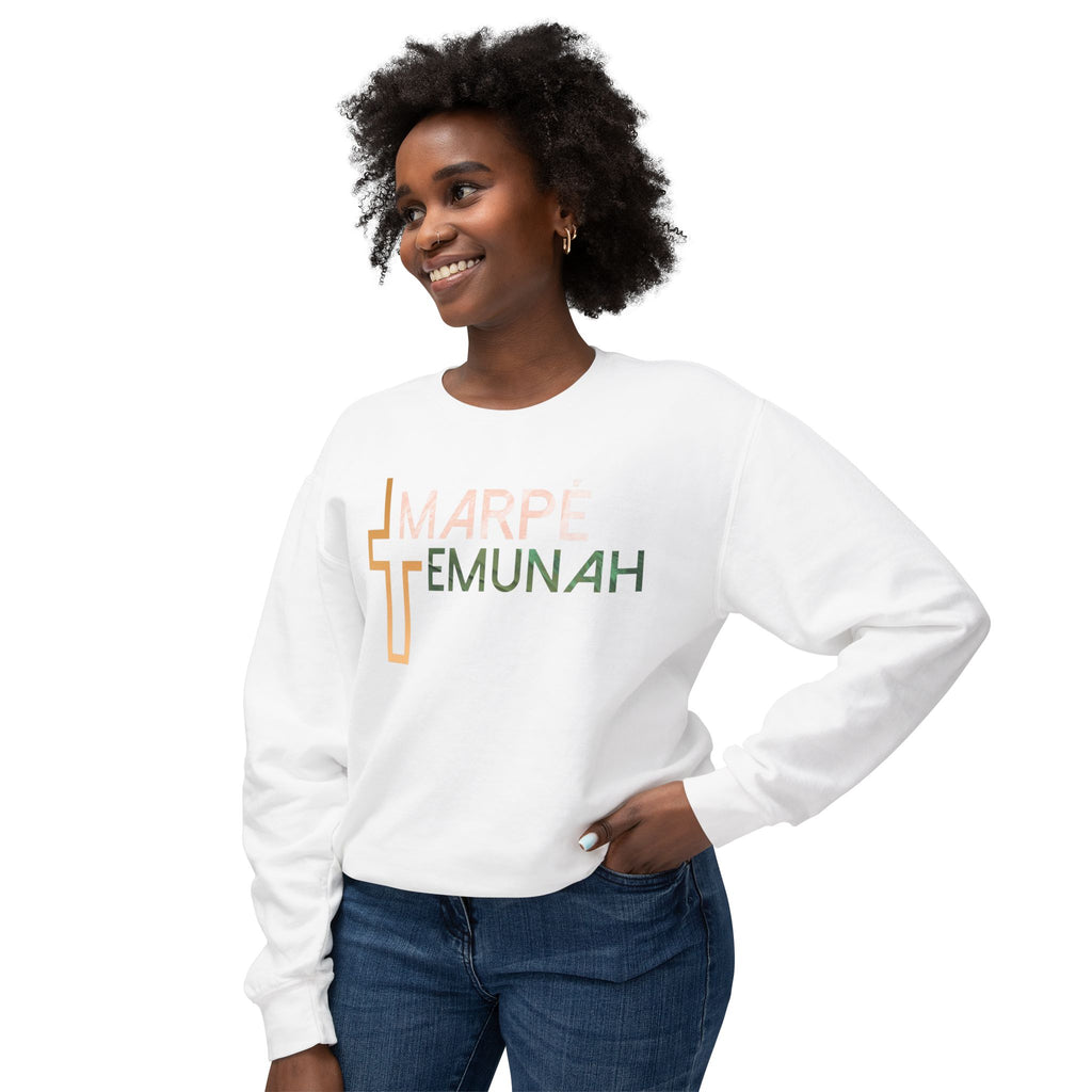 Marpé Emunah — Divine Alignment Crewneck
