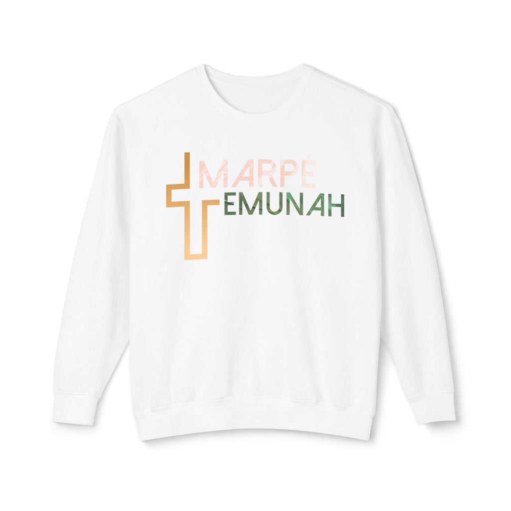 Marpé Emunah — Divine Alignment Crewneck
