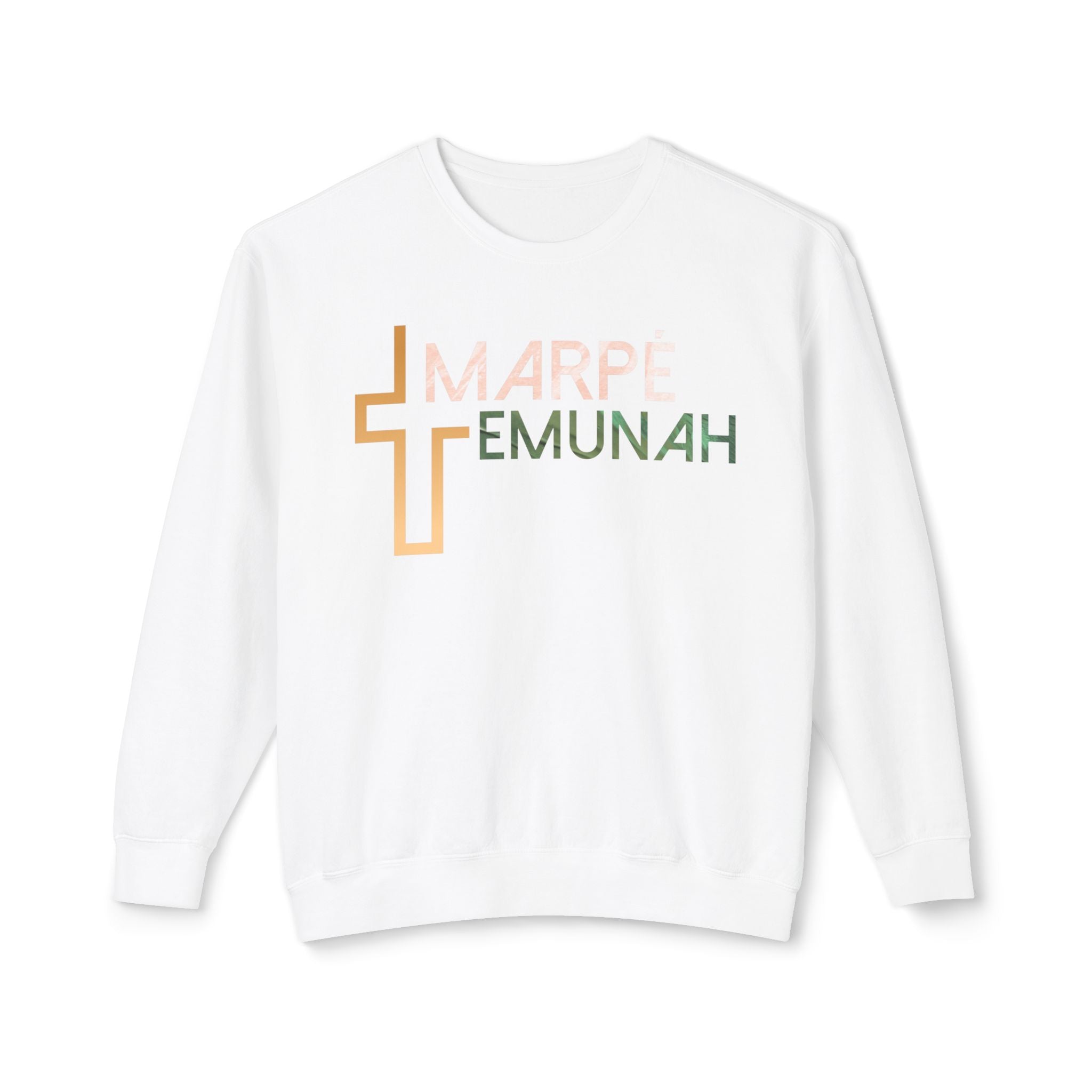 Marpé Emunah — Divine Alignment Crewneck