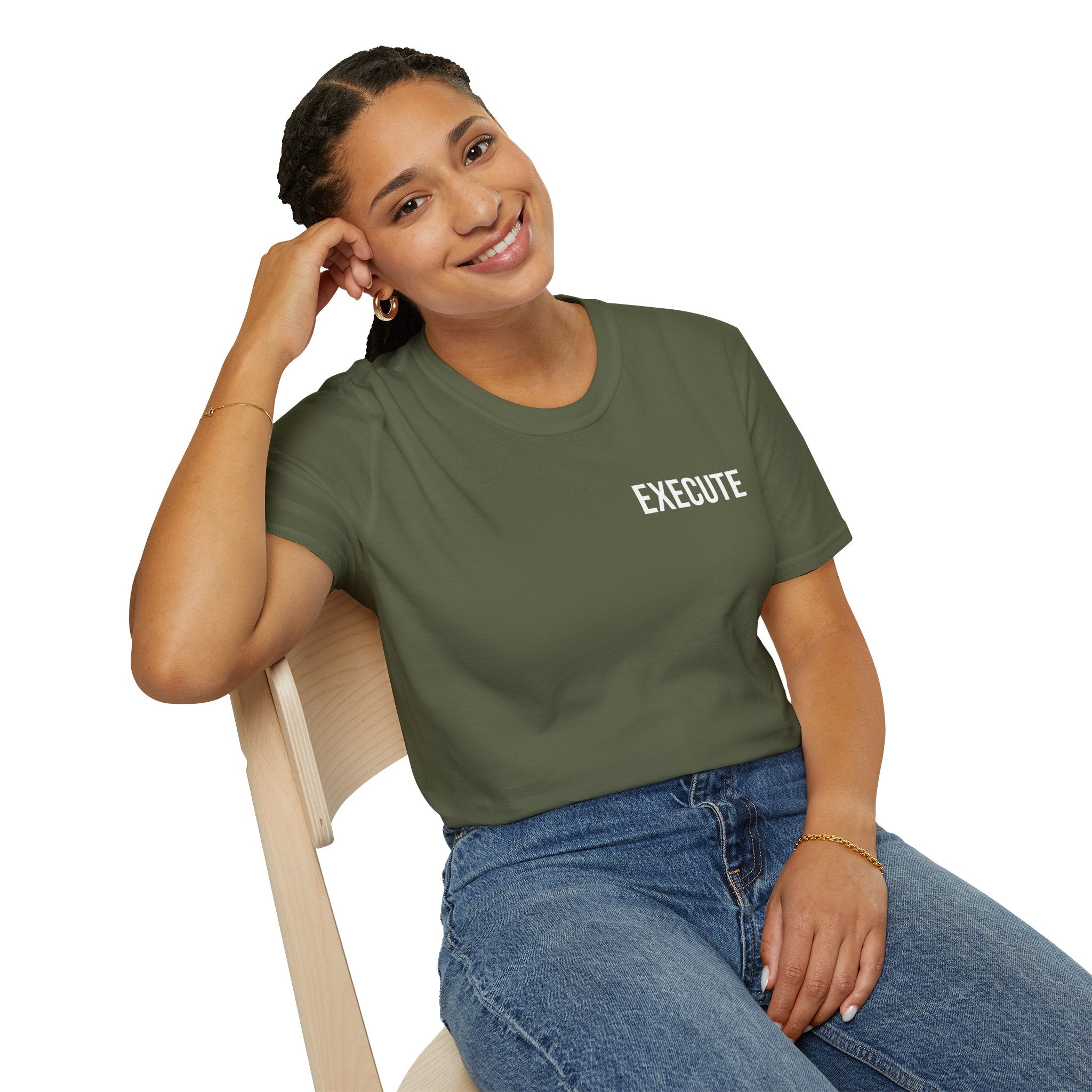 Execute The Vision Collection — "Discipline Is A Form Of Faith" Tee