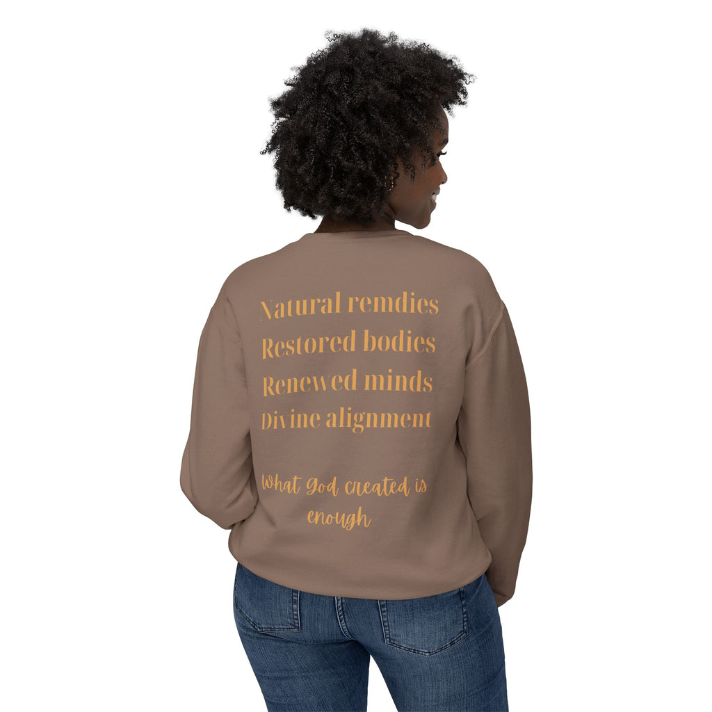 Marpé Emunah — Divine Alignment Crewneck