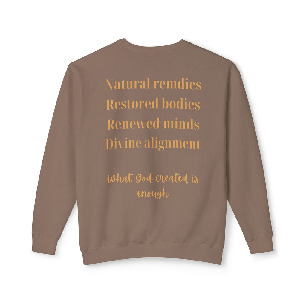 Marpé Emunah — Divine Alignment Crewneck