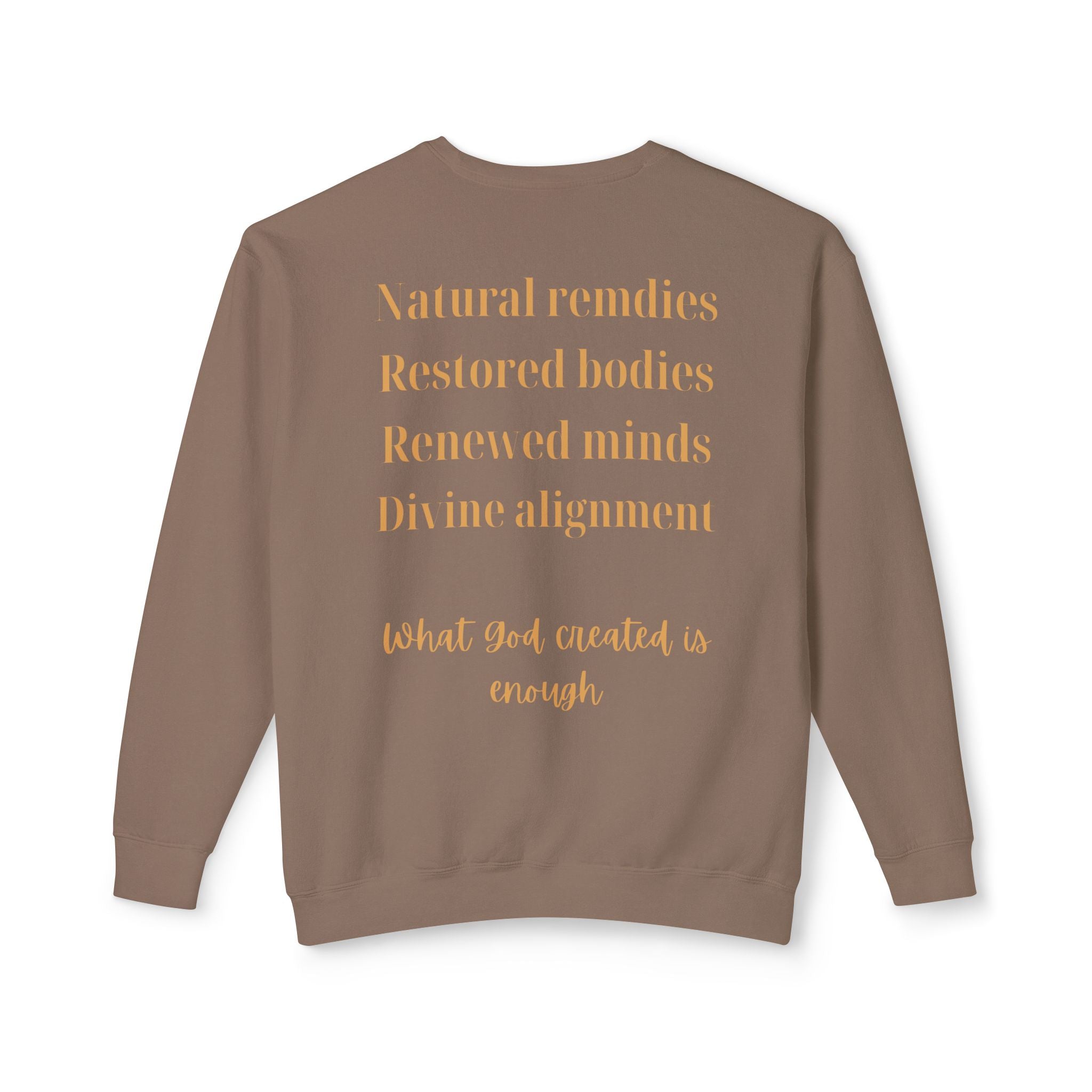 Marpé Emunah — Divine Alignment Crewneck