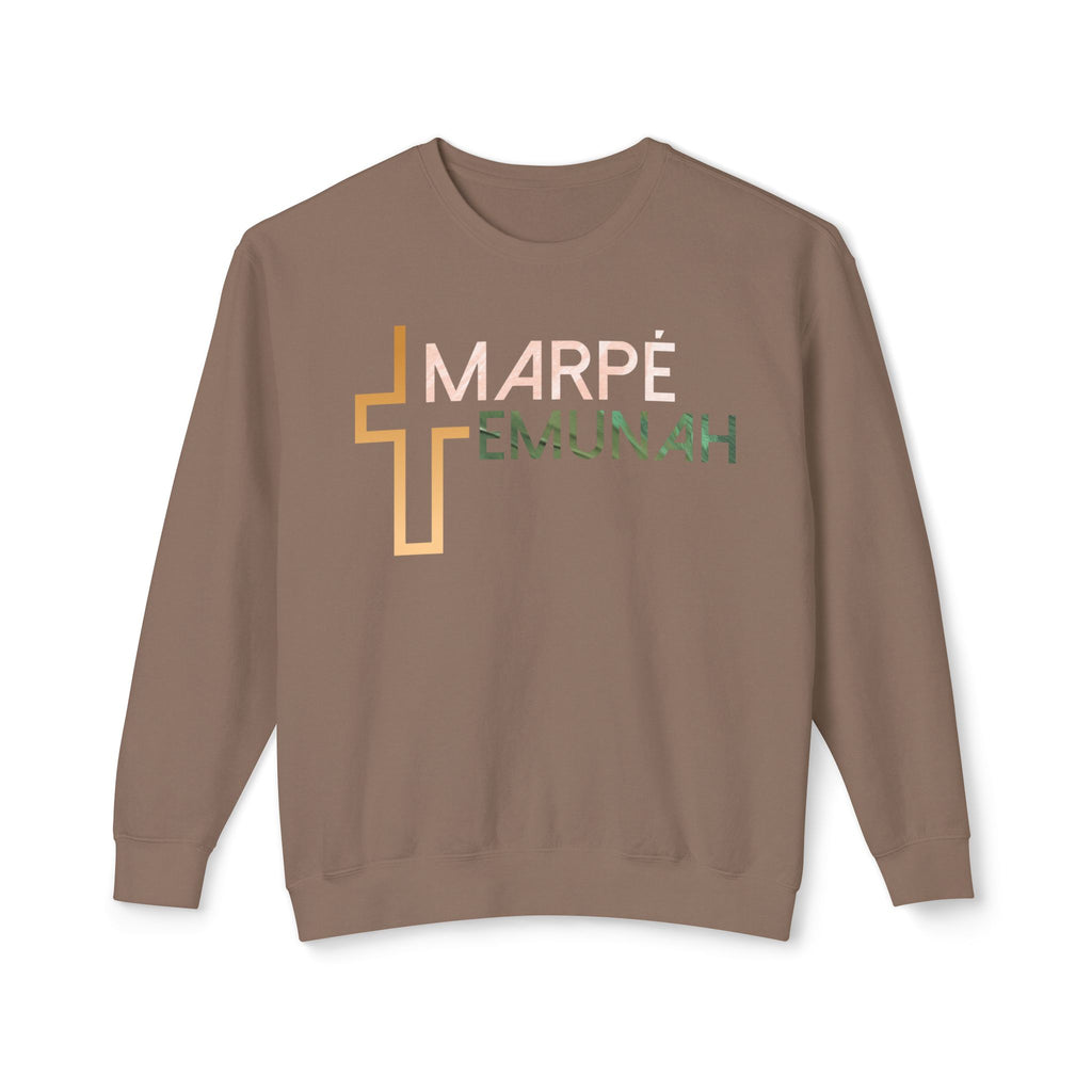 Marpé Emunah — Divine Alignment Crewneck