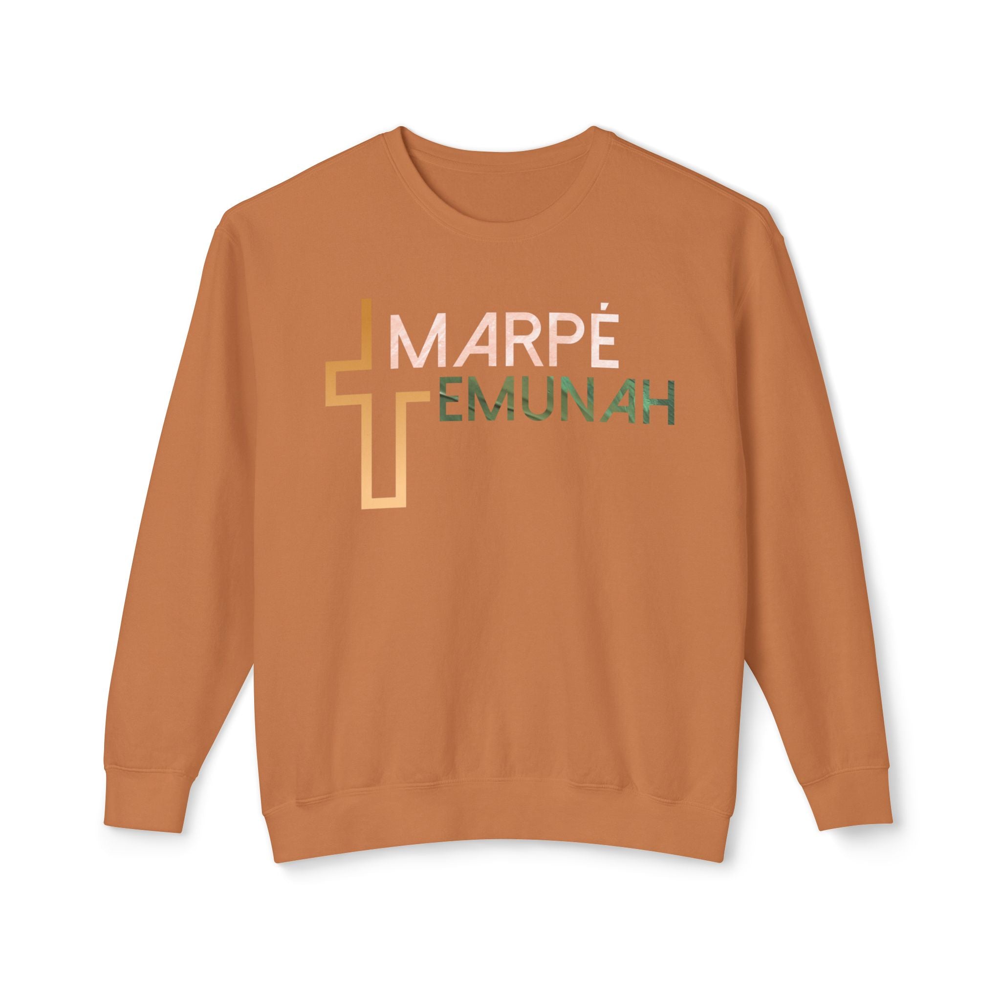 Marpé Emunah — Divine Alignment Crewneck