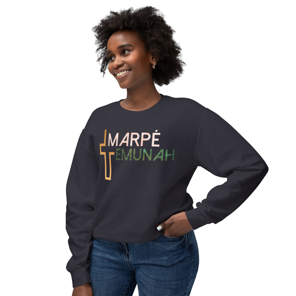 Marpé Emunah — Divine Alignment Crewneck