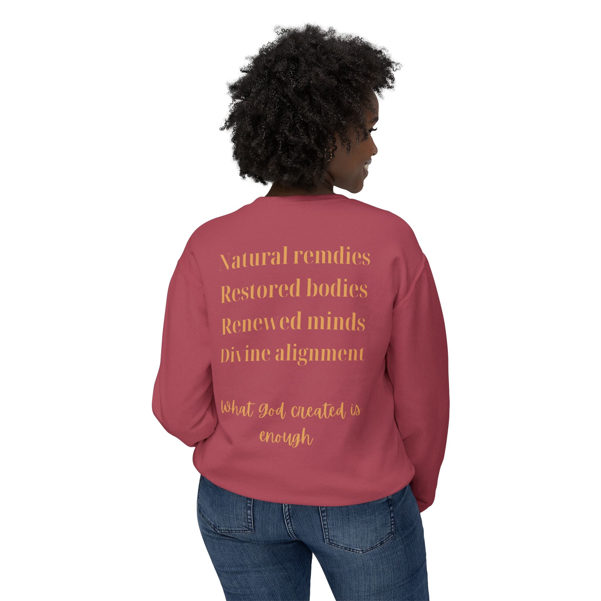Marpé Emunah — Divine Alignment Crewneck