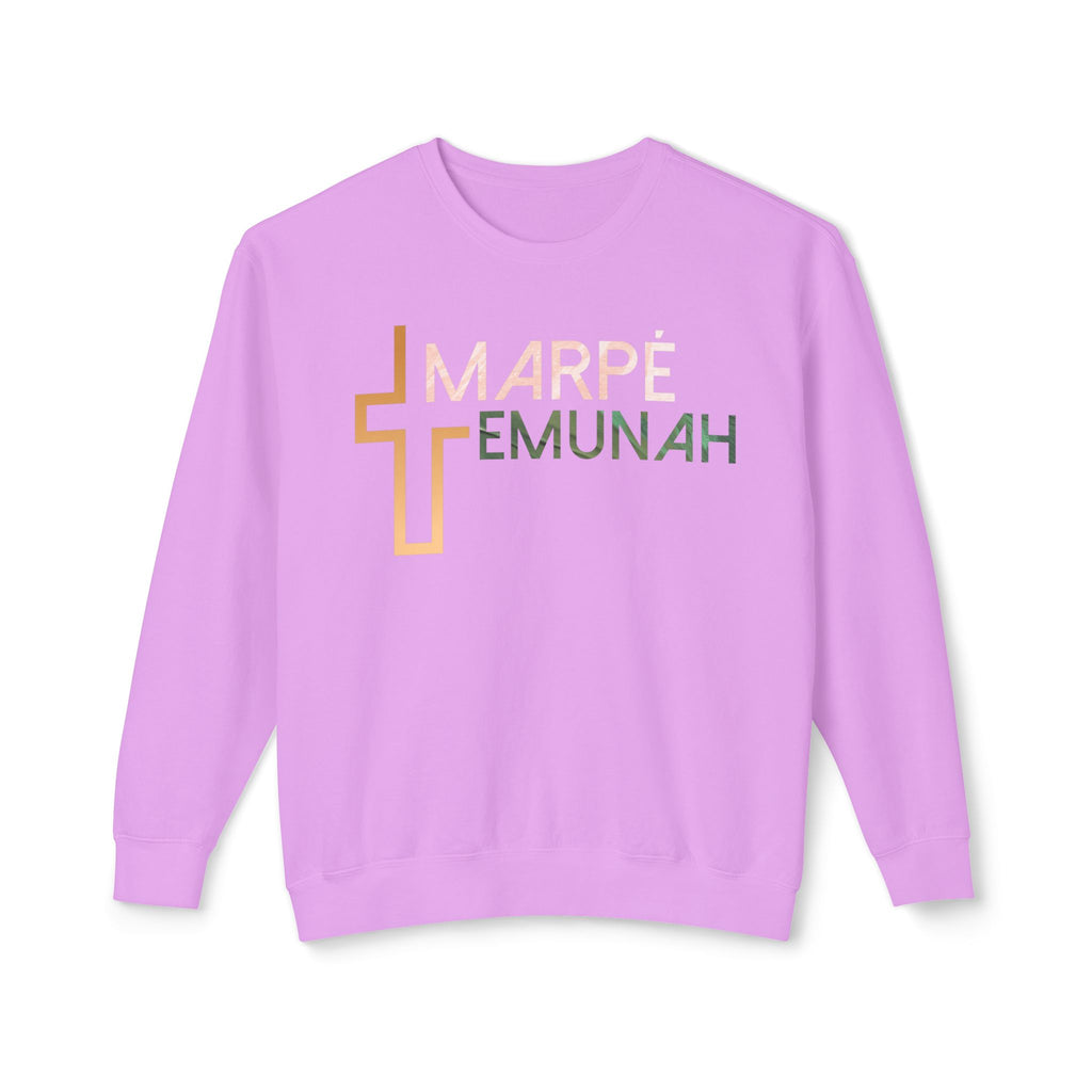 Marpé Emunah — Divine Alignment Crewneck