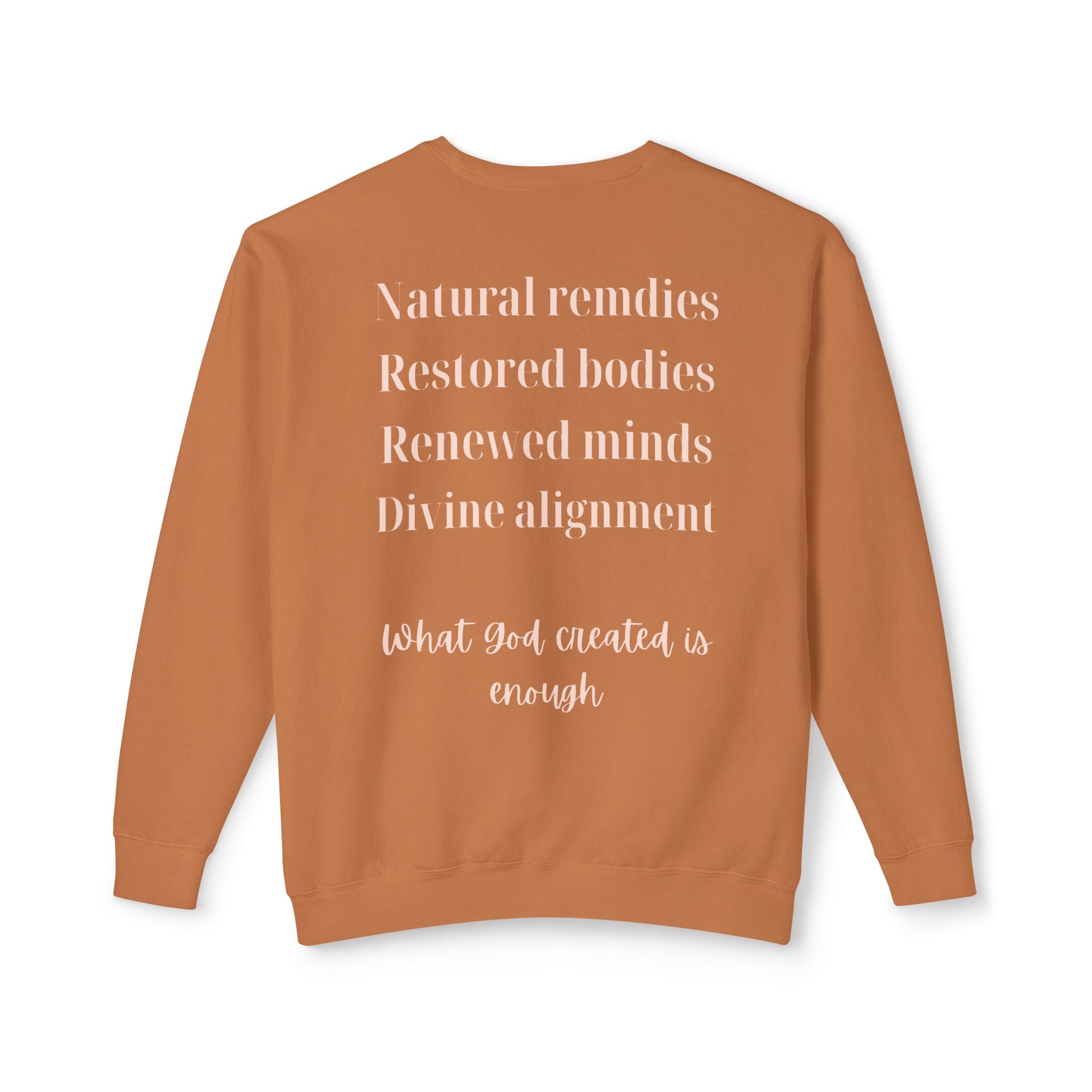 Marpé Emunah — Divine Alignment Crewneck