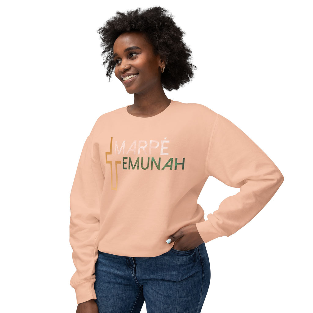 Marpé Emunah — Divine Alignment Crewneck