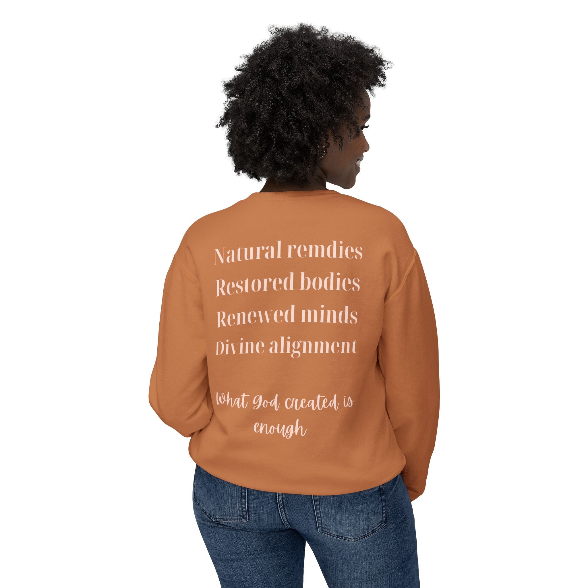 Marpé Emunah — Divine Alignment Crewneck