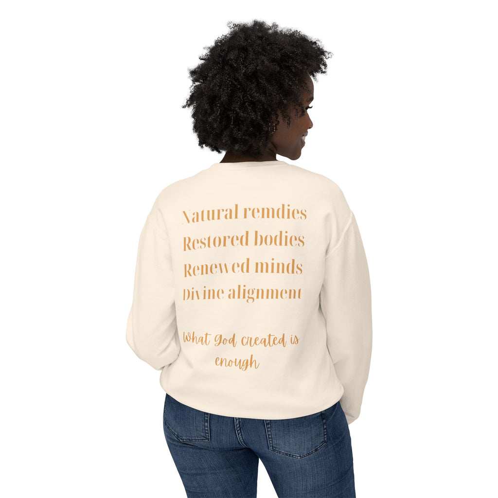 Marpé Emunah — Divine Alignment Crewneck
