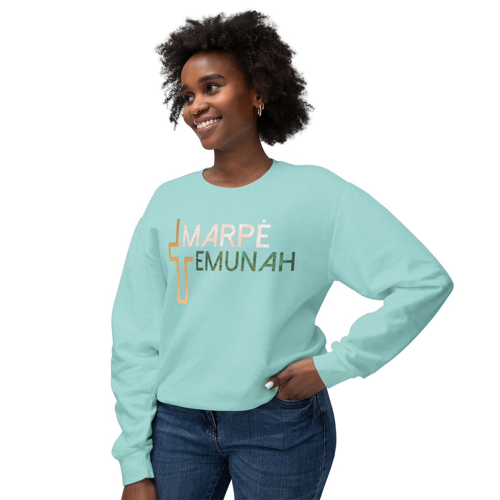 Marpé Emunah — Divine Alignment Crewneck