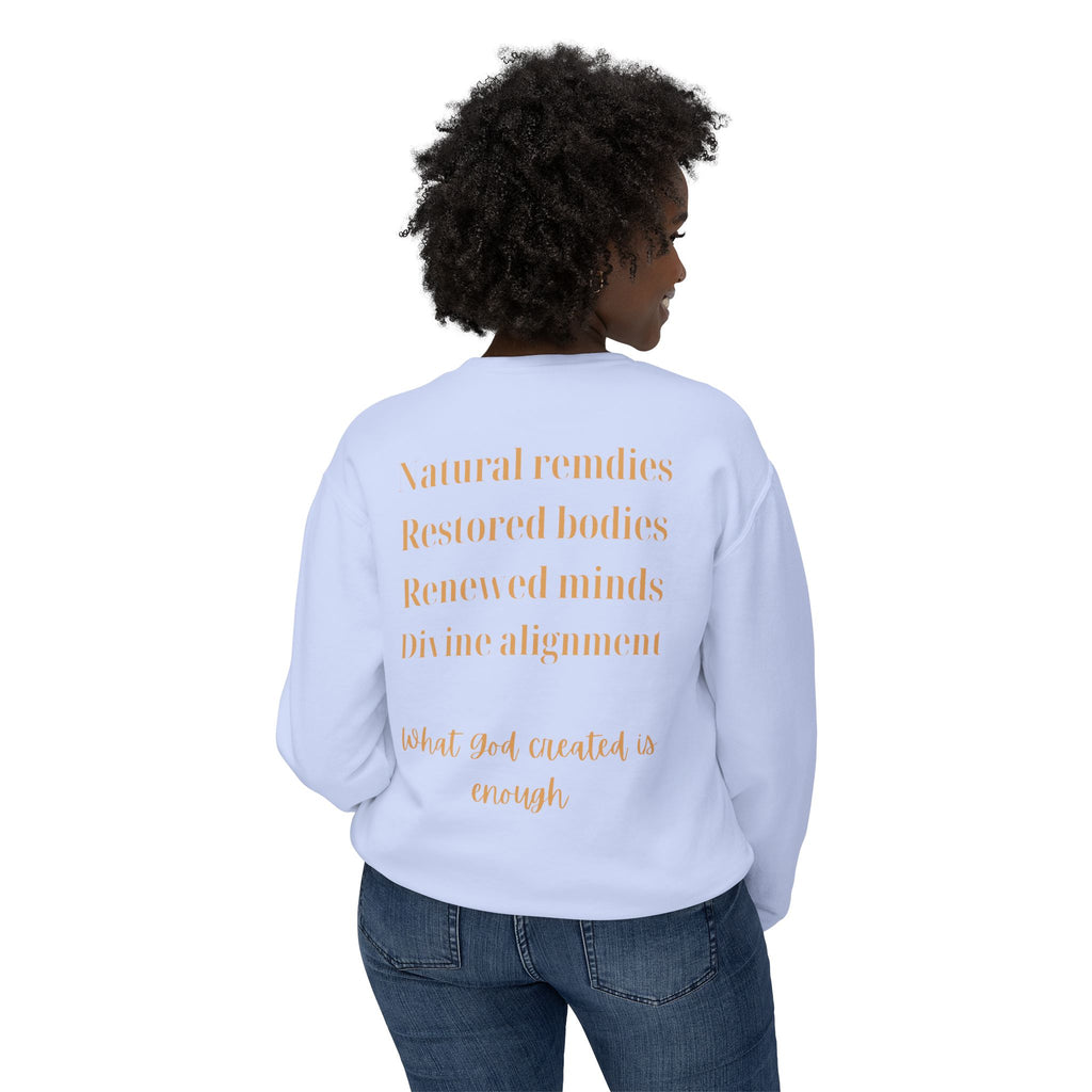 Marpé Emunah — Divine Alignment Crewneck