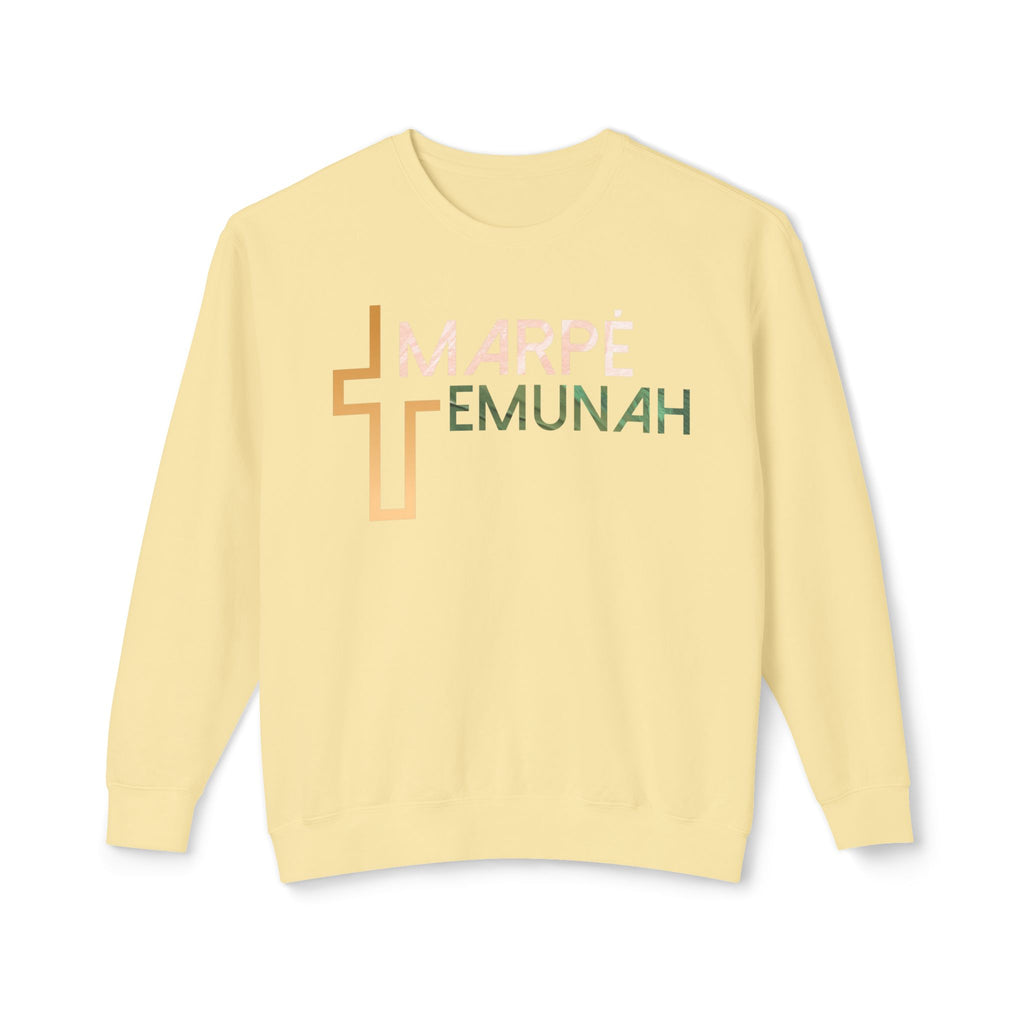 Marpé Emunah — Divine Alignment Crewneck