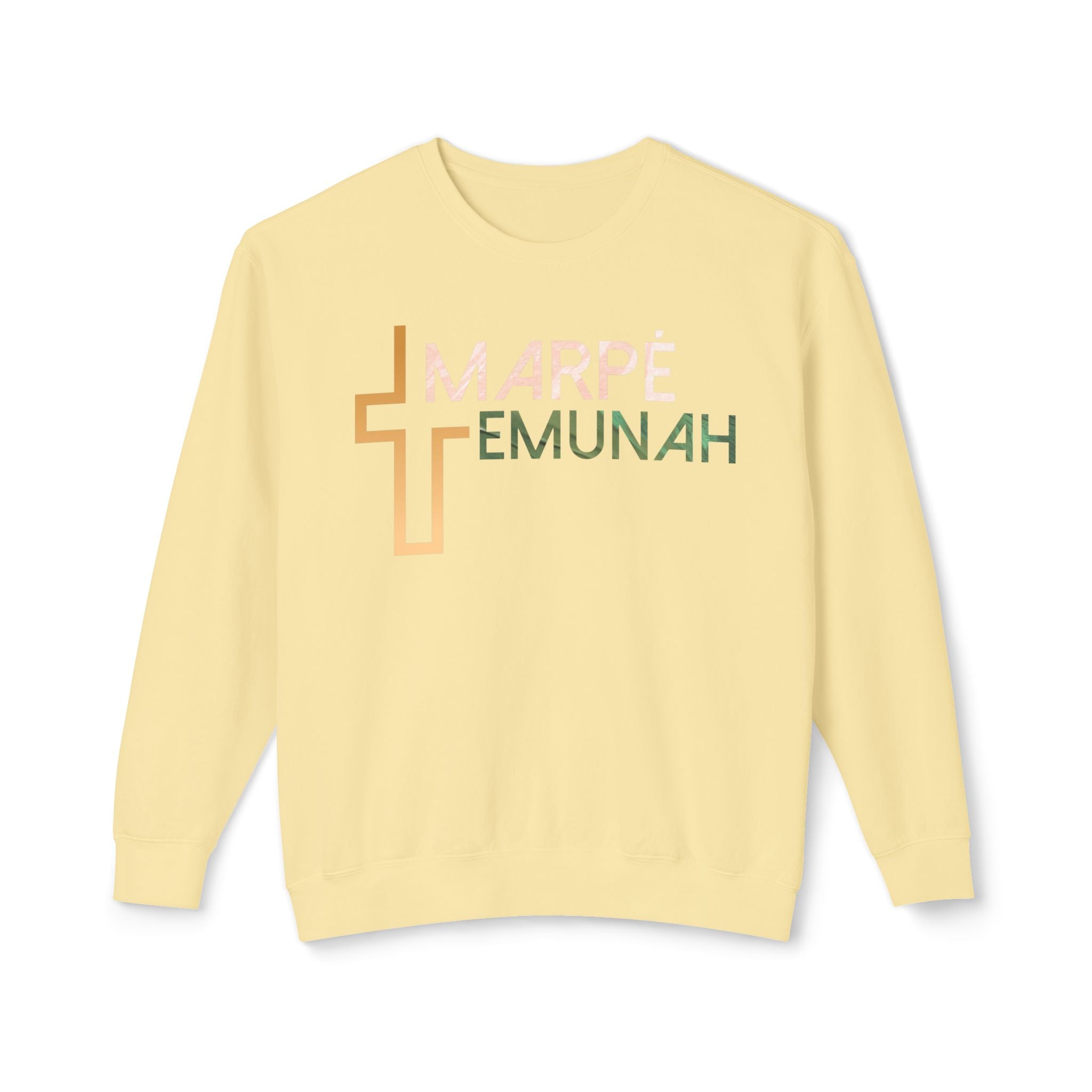 Marpé Emunah — Divine Alignment Crewneck