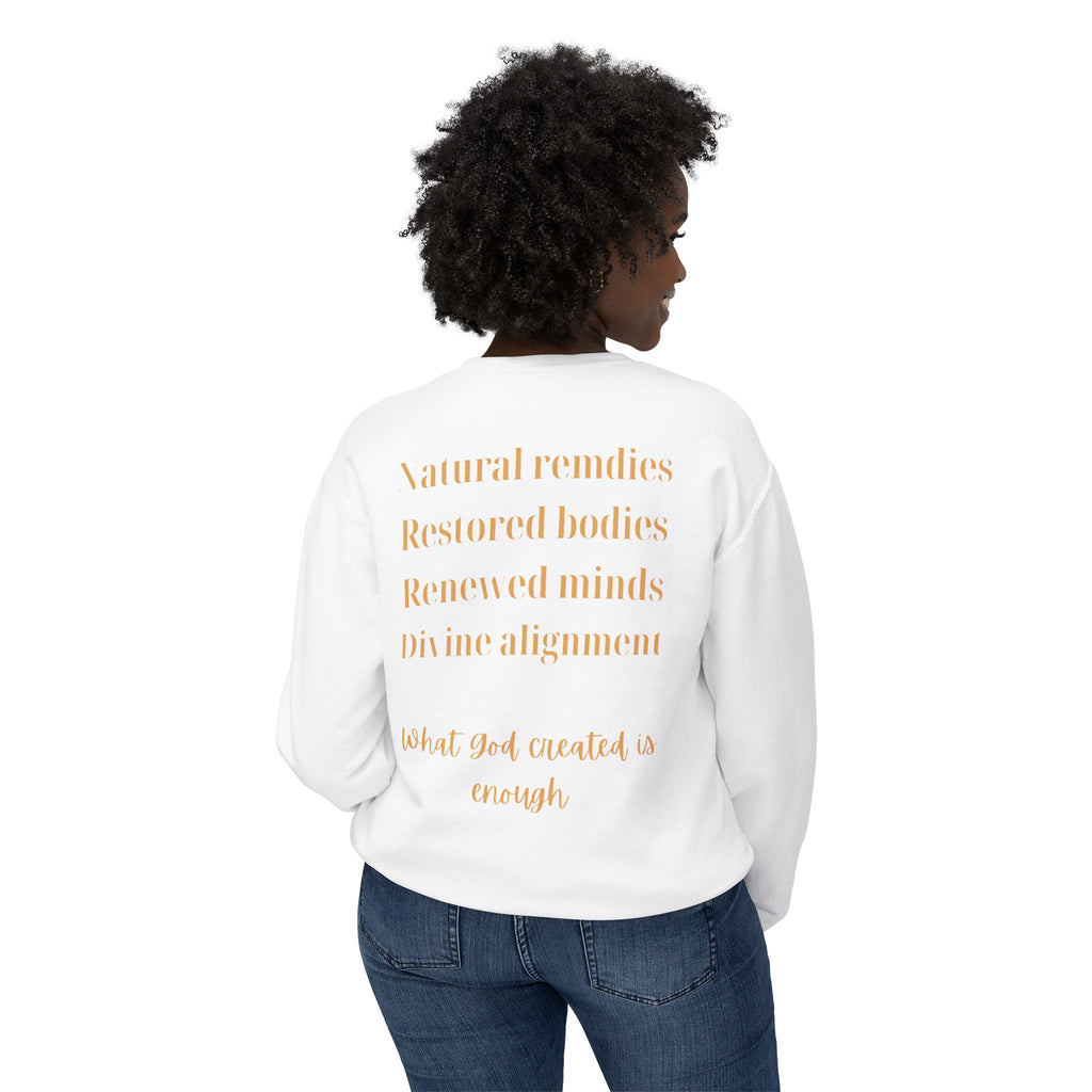 Marpé Emunah — Divine Alignment Crewneck