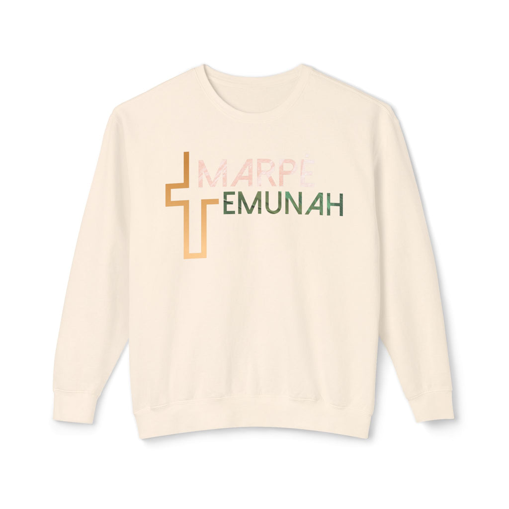 Marpé Emunah — Divine Alignment Crewneck