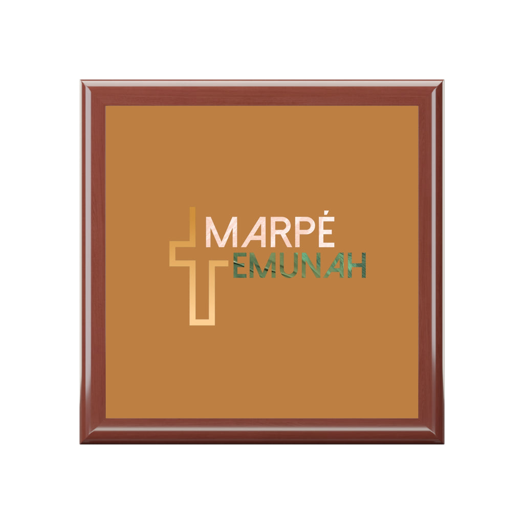 Marpe Emunah Jewelry Box