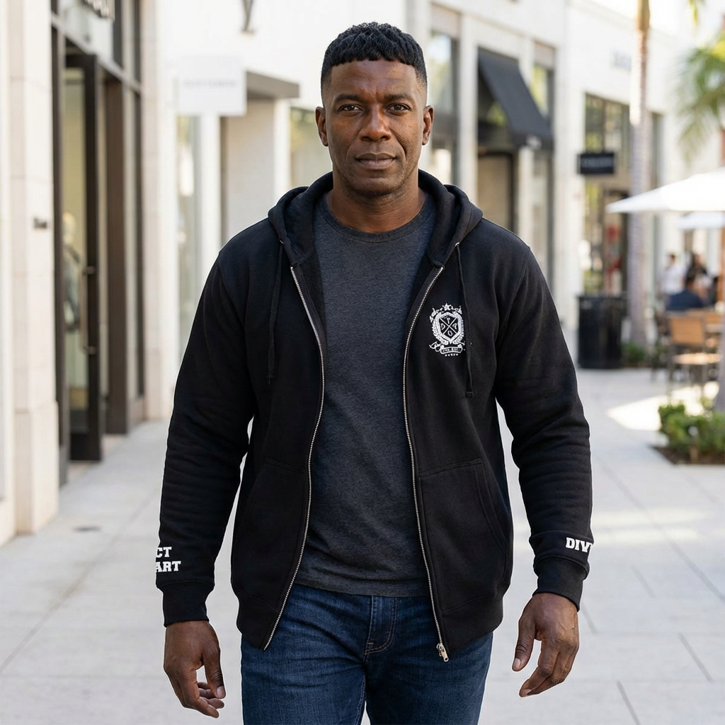 Legacy. Discipline. Excellence. - The TDVN Brand Zip Hoodie