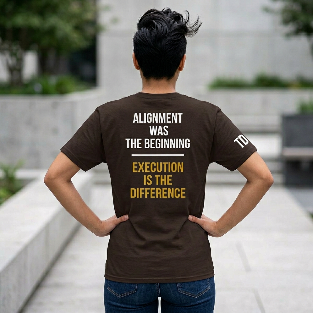 Execute The Vision Collection — Discipline Tee