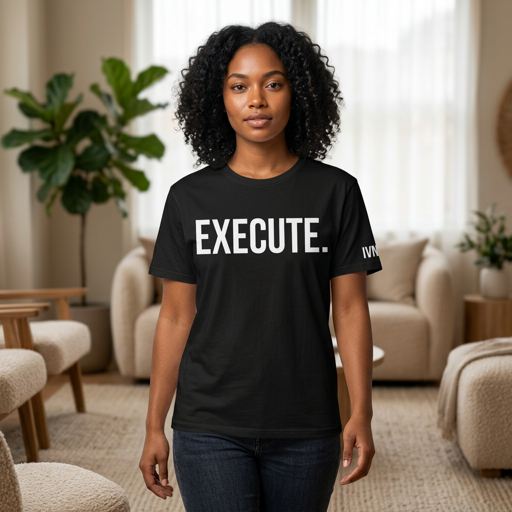 Execute The Vision — "You Prayed for It. You Saw the Vision. Now Build It." Tee