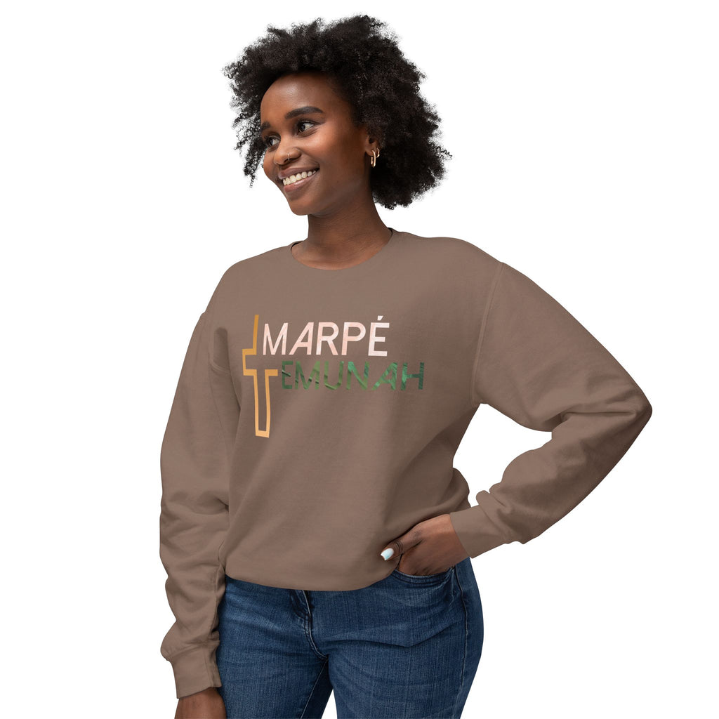 Marpé Emunah — Divine Alignment Crewneck