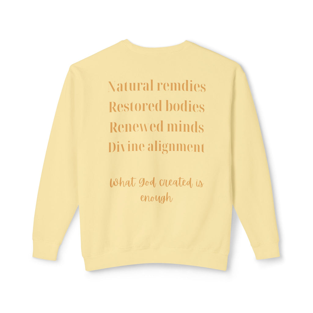 Marpé Emunah — Divine Alignment Crewneck