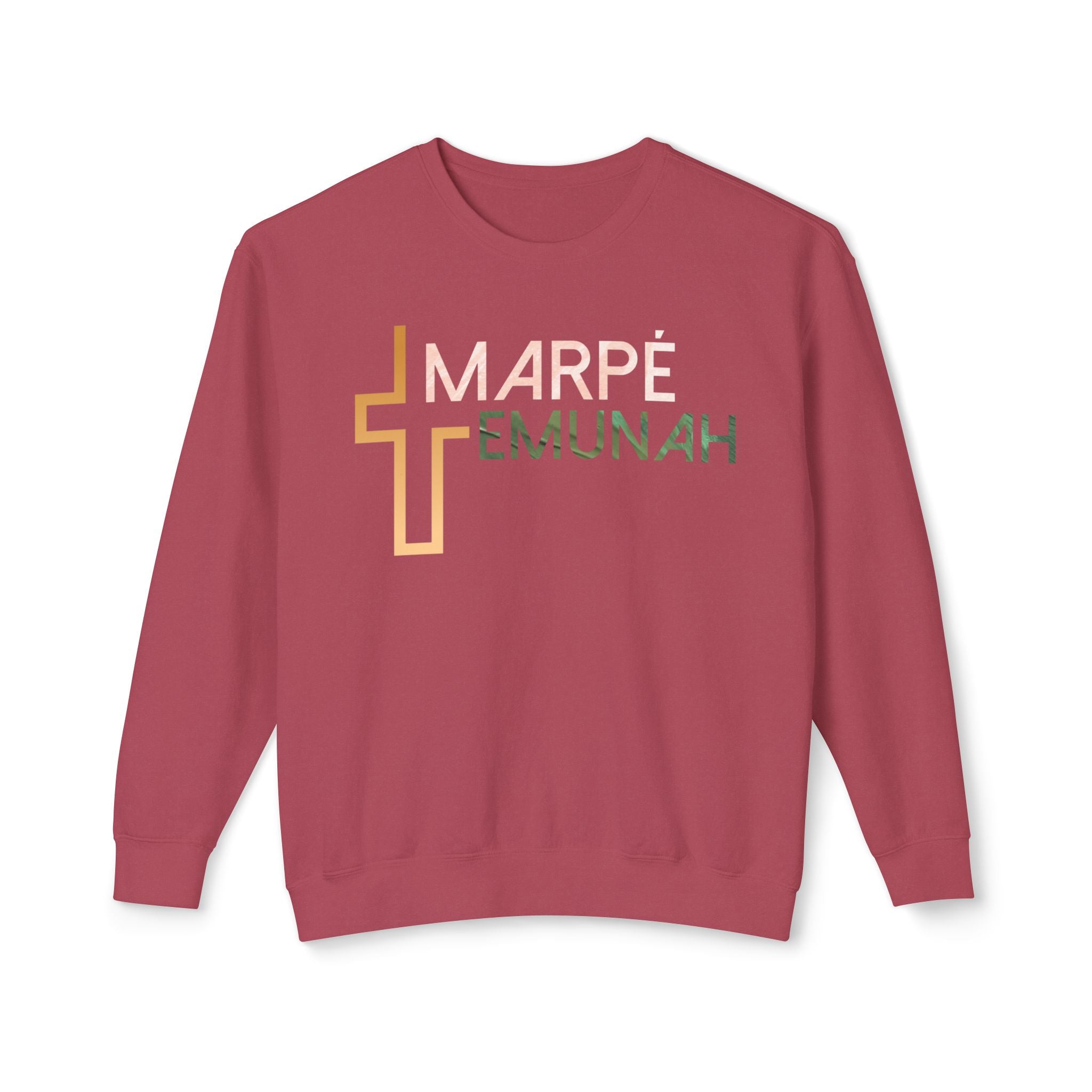 Marpé Emunah — Divine Alignment Crewneck