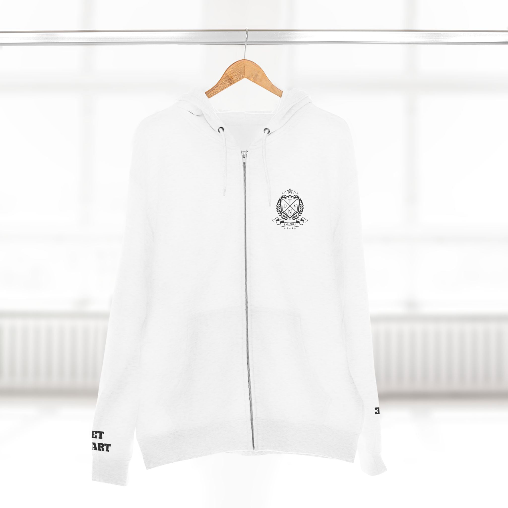 Legacy. Discipline. Excellence. - The TDVN Brand Zip Hoodie