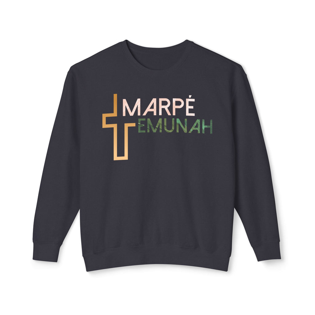 Marpé Emunah — Divine Alignment Crewneck
