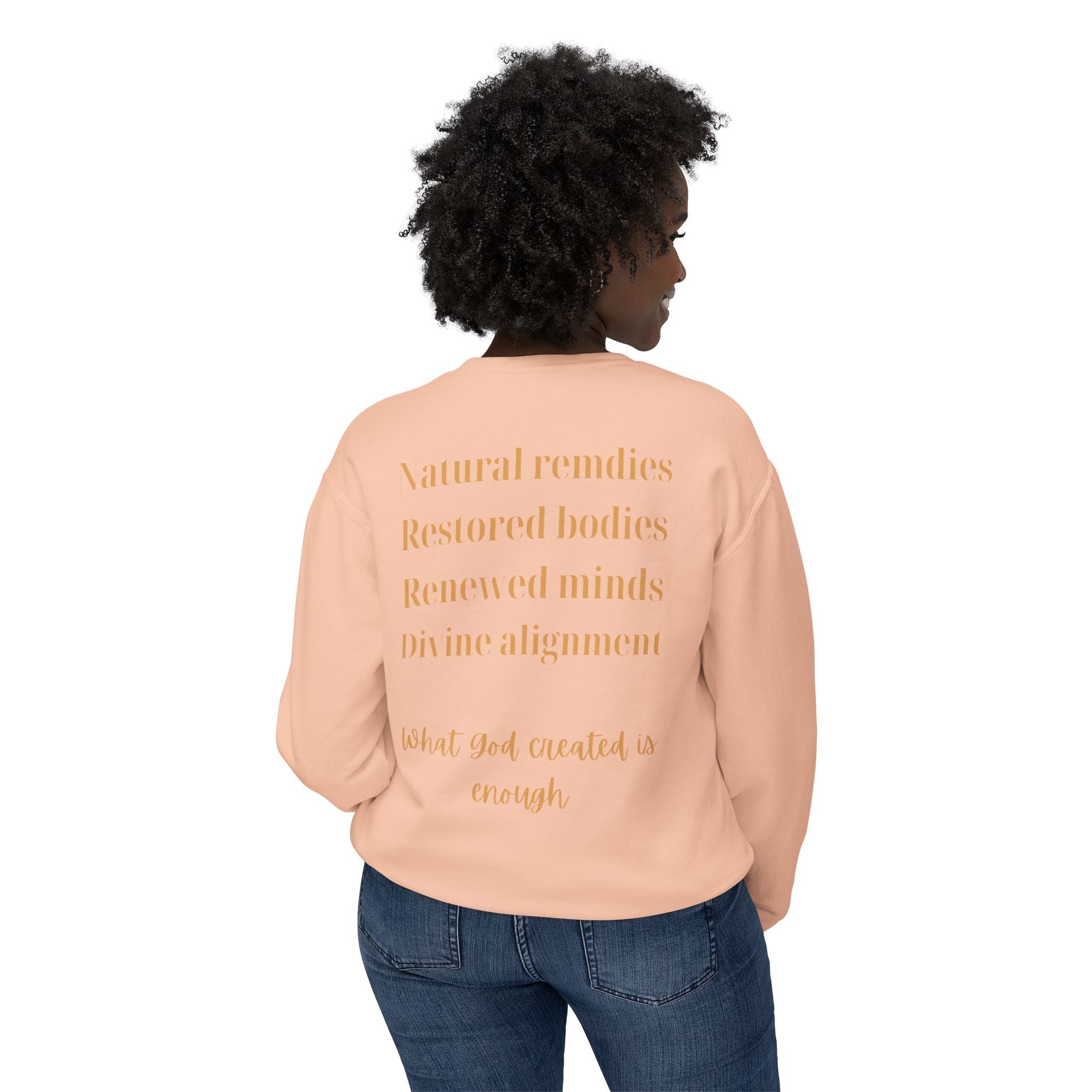 Marpé Emunah — Divine Alignment Crewneck