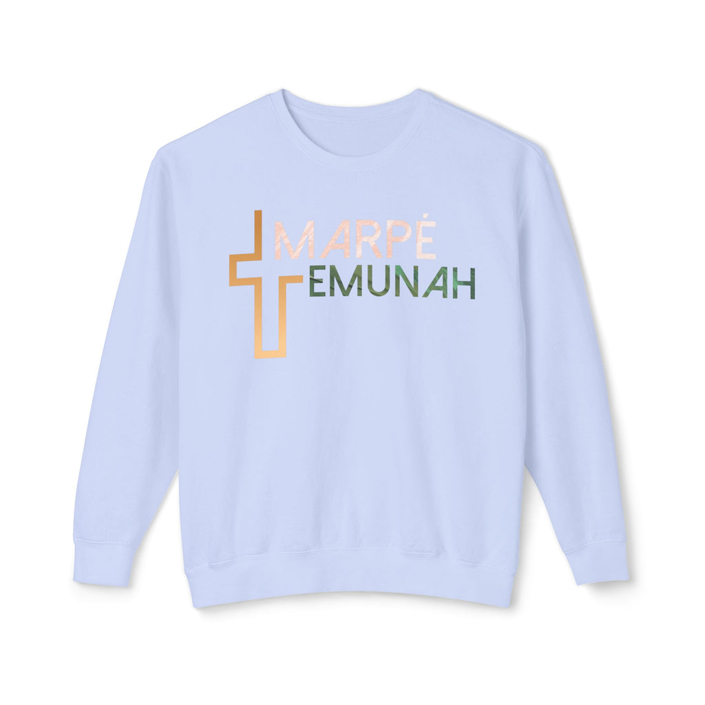 Marpé Emunah — Divine Alignment Crewneck