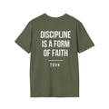 Execute The Vision Collection — "Discipline Is A Form Of Faith" Tee