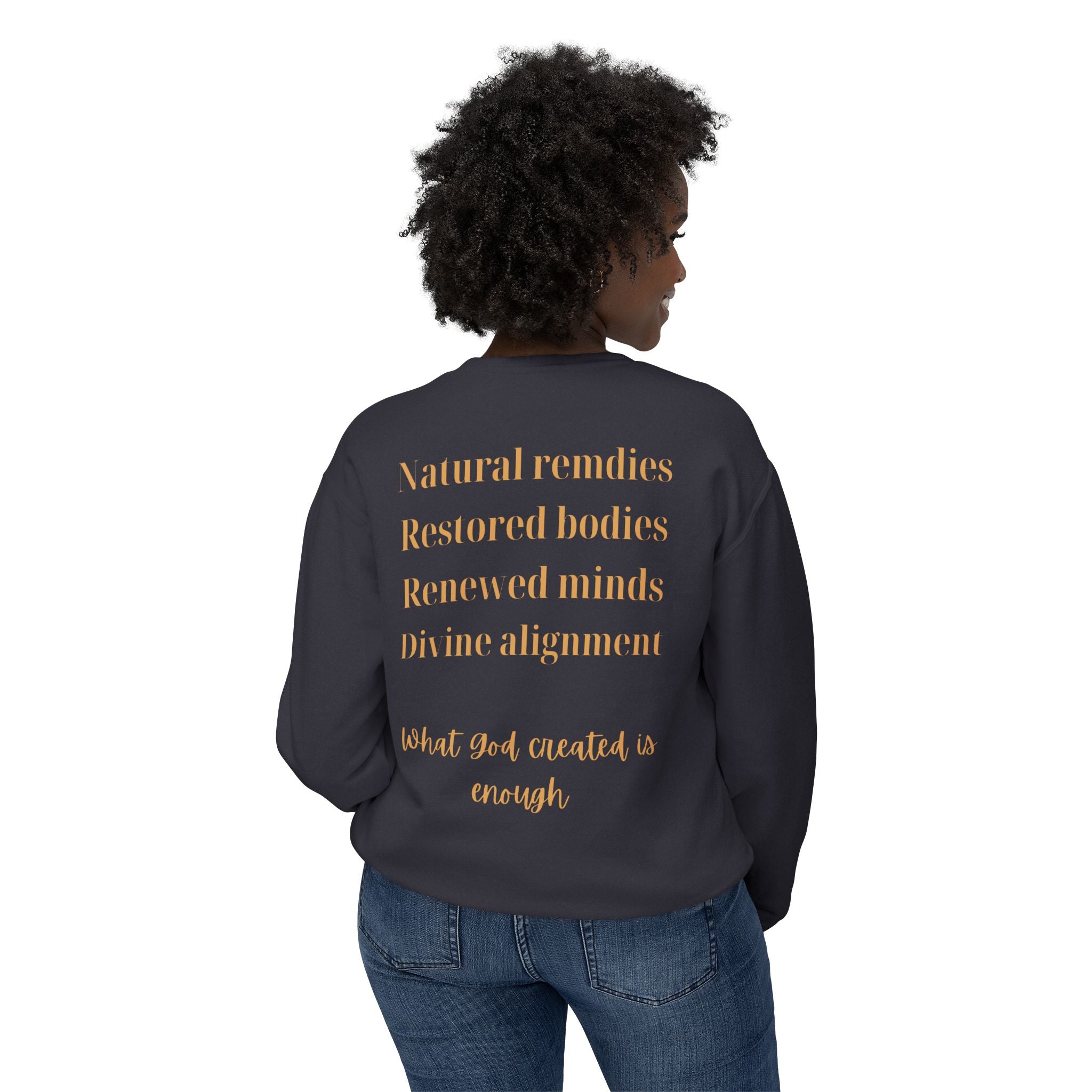 Marpé Emunah — Divine Alignment Crewneck
