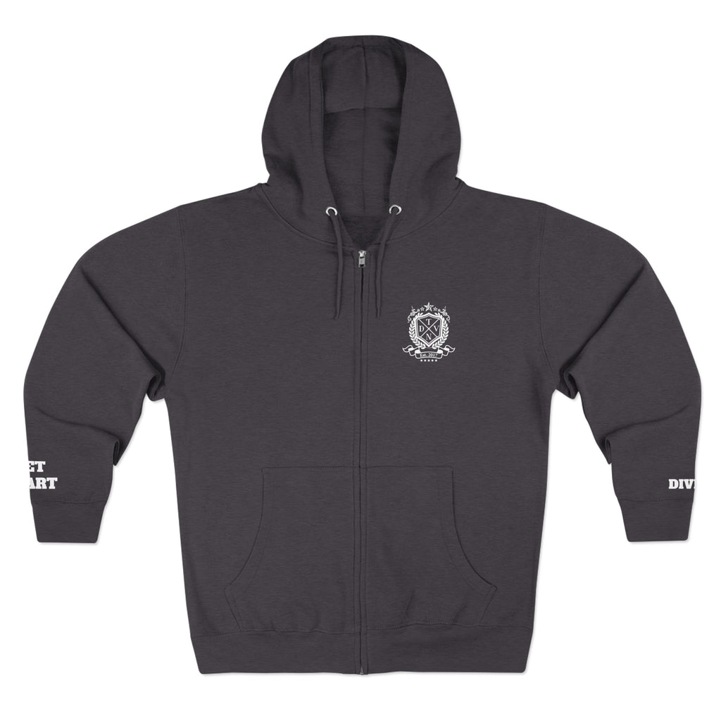 Legacy. Discipline. Excellence. - The TDVN Brand Zip Hoodie