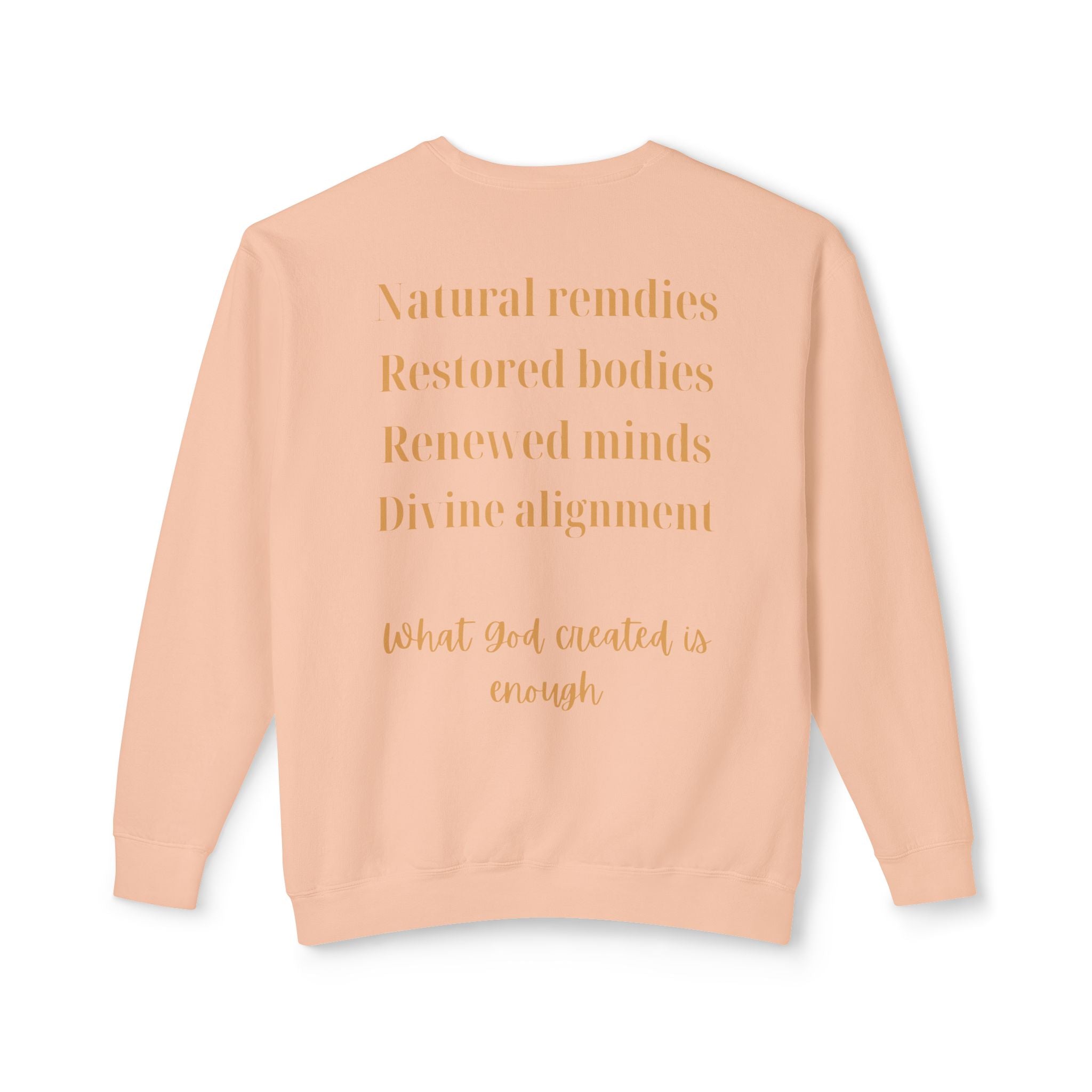 Marpé Emunah — Divine Alignment Crewneck