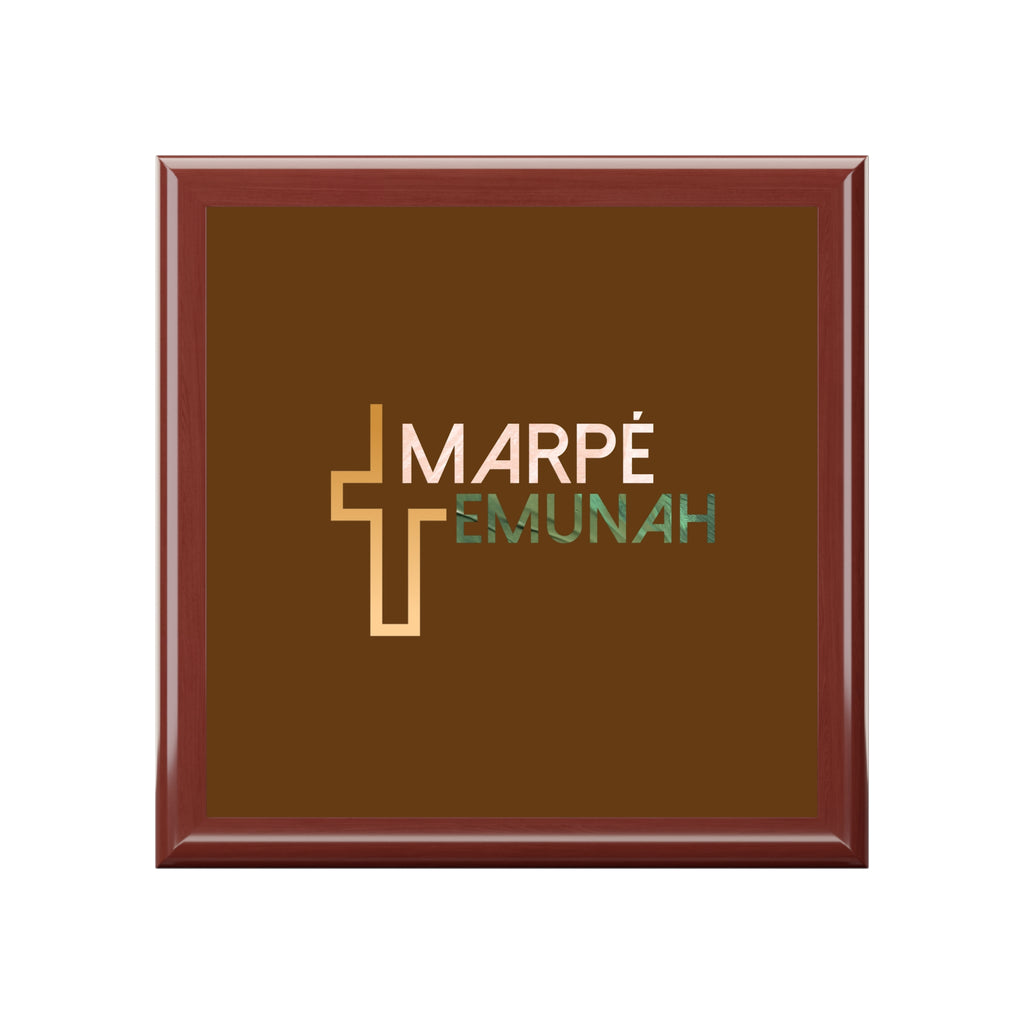 Marpe Emunah Jewelry Box