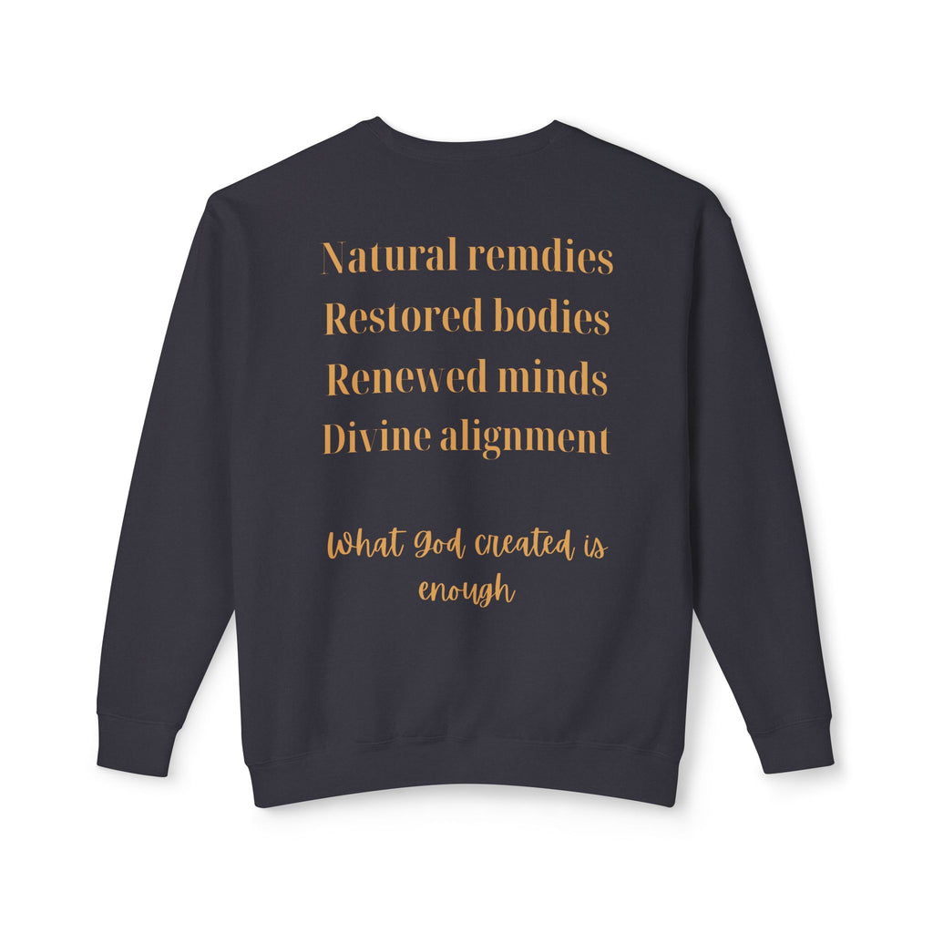 Marpé Emunah — Divine Alignment Crewneck