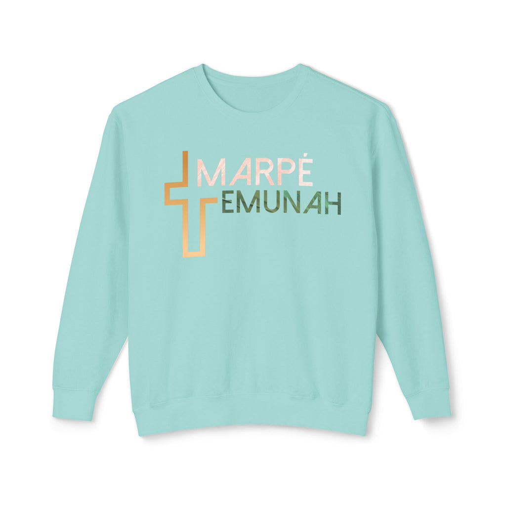 Marpé Emunah — Divine Alignment Crewneck