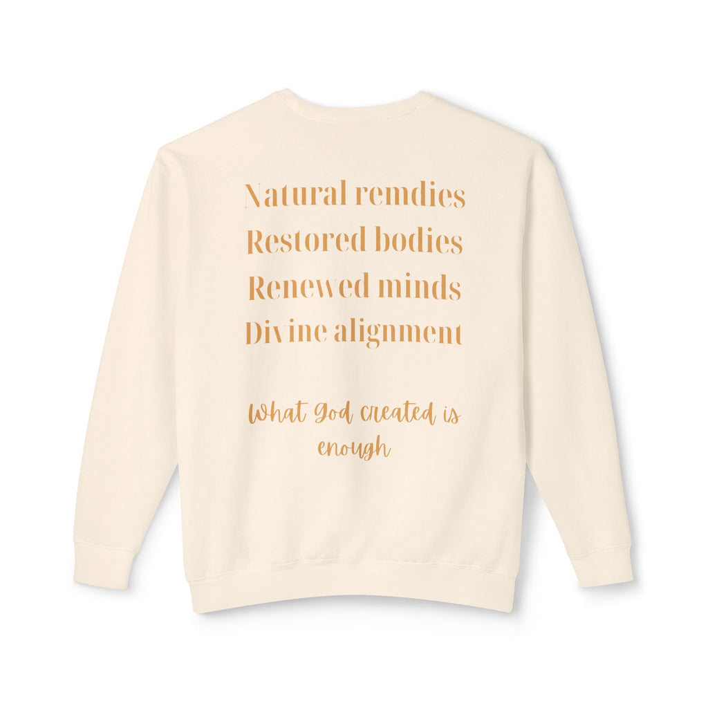 Marpé Emunah — Divine Alignment Crewneck