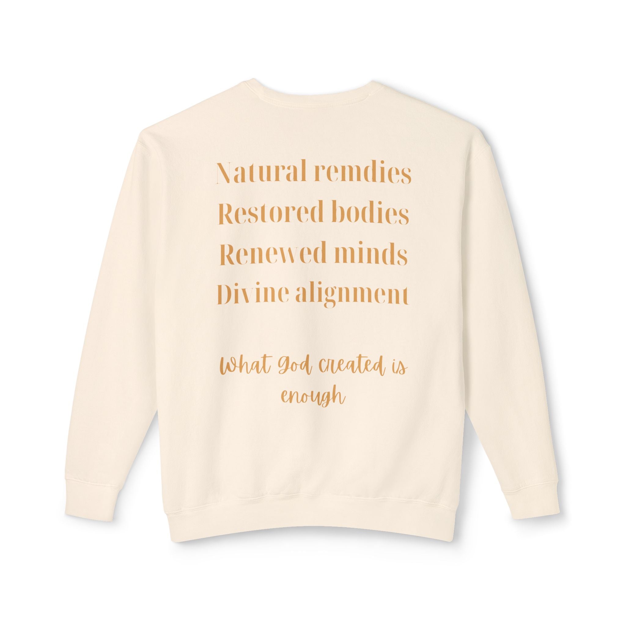Marpé Emunah — Divine Alignment Crewneck