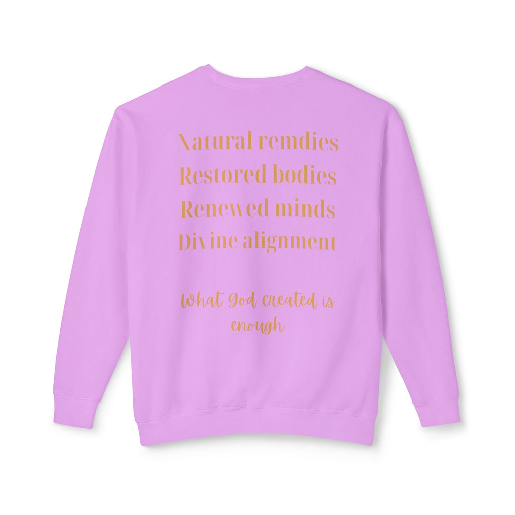 Marpé Emunah — Divine Alignment Crewneck