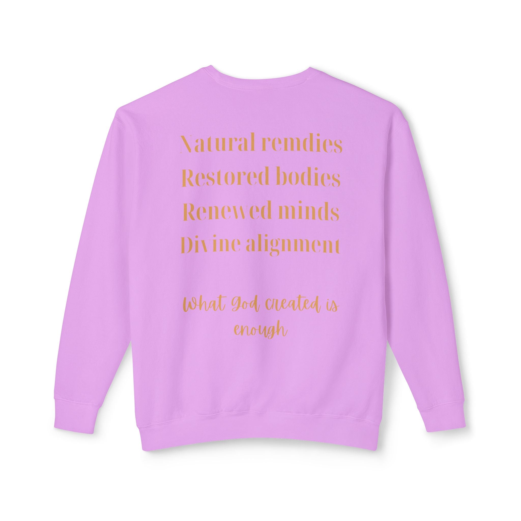 Marpé Emunah — Divine Alignment Crewneck