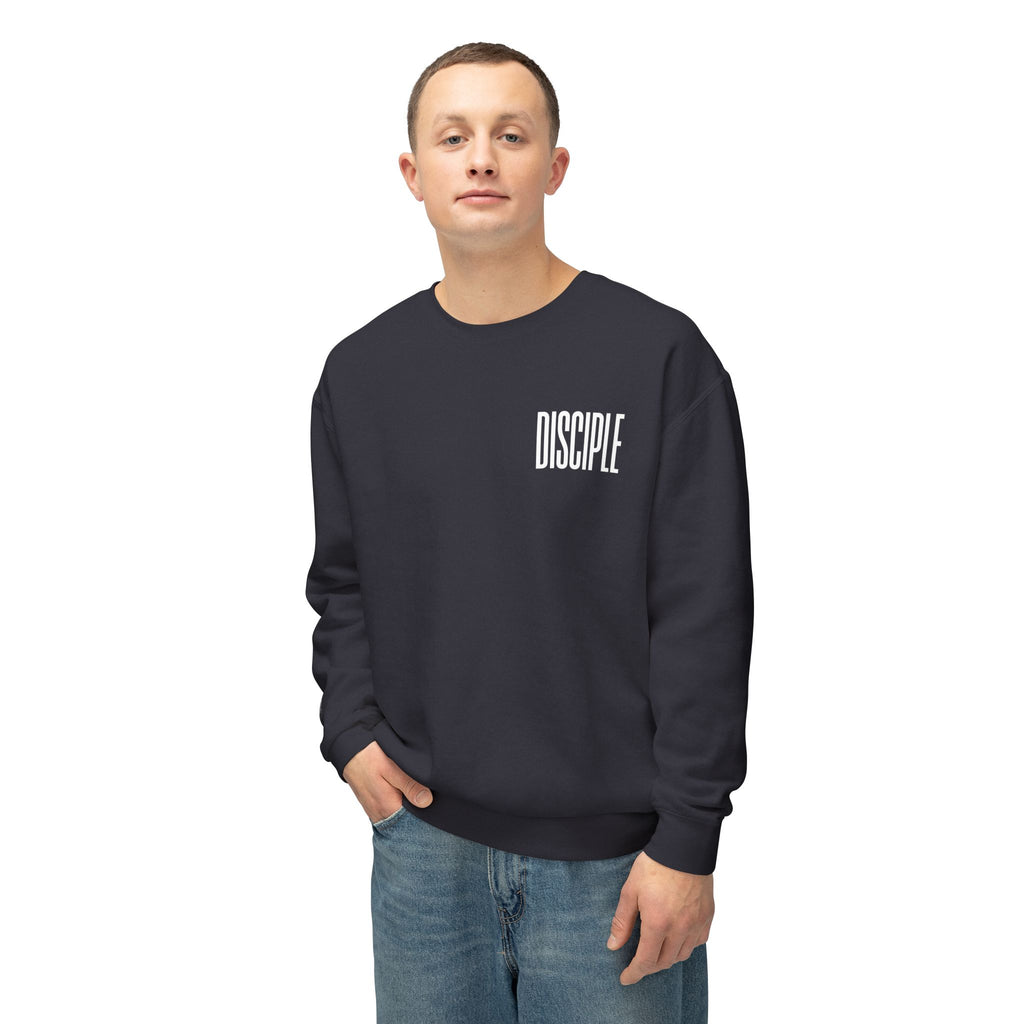 Disciple Sweatshirt — “Ask Me About Jesus” Crewneck