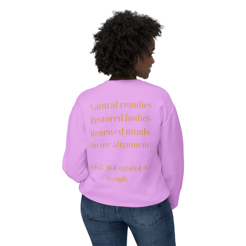 Marpé Emunah — Divine Alignment Crewneck